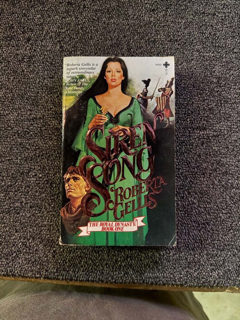 Siren Song (The Royal Dynasty, Book One) by Roberta Gellis - 1981 Playboy Paperb